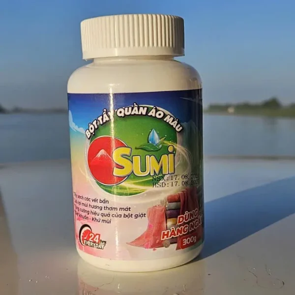 Bột tẩy quần áo màu - Sumi